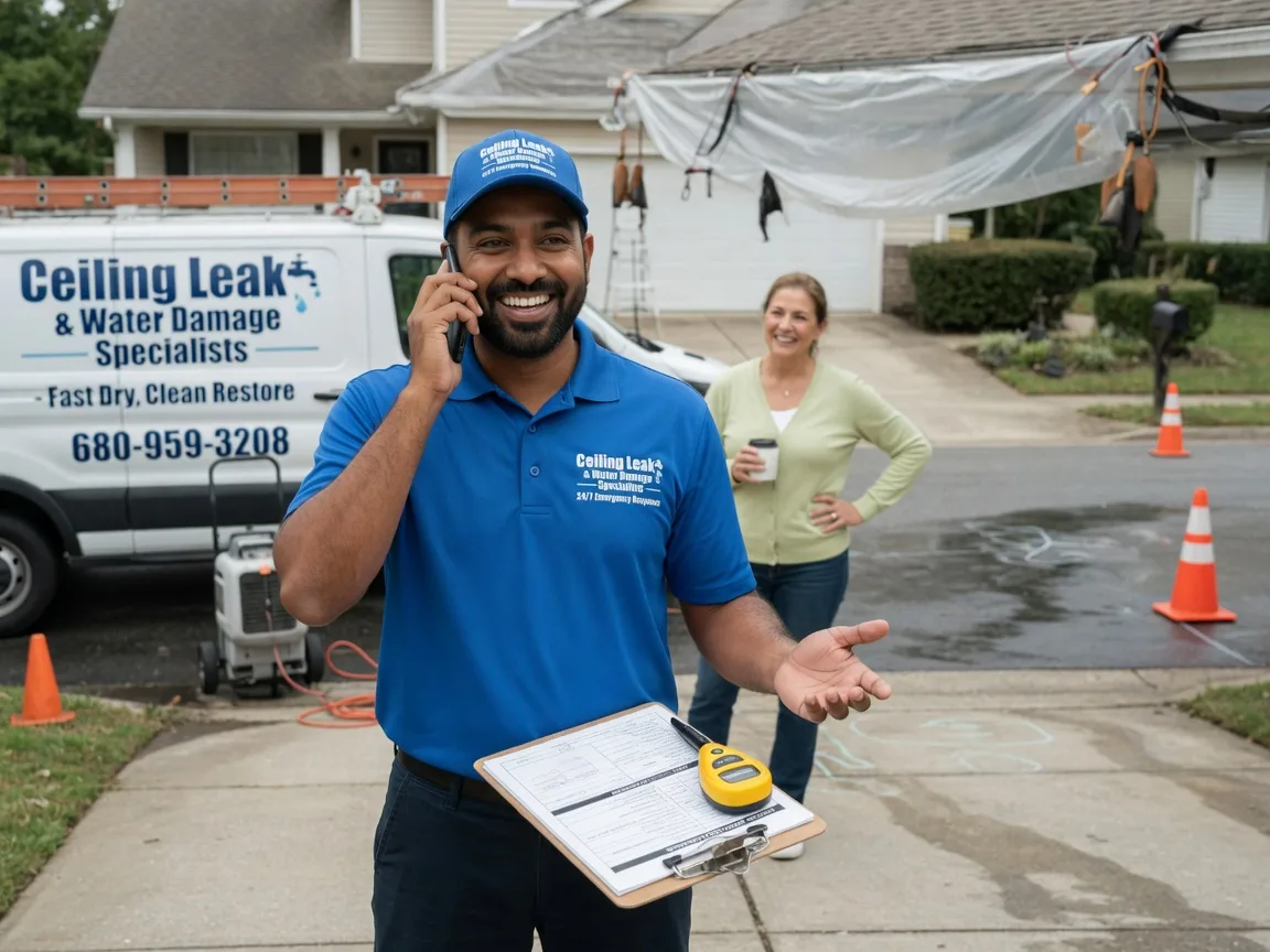 Ceiling Leak Cleanup Wellersburg, PA FAQs